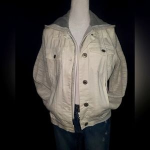 Wallflower White And Gray Jacket'